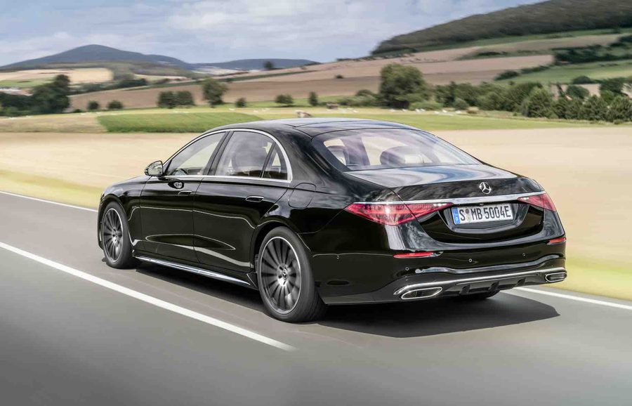 Mercedes Classe S 2024 noire - berline luxe VTC Paris